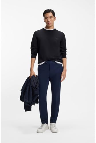 Pull en coton BOSS Hommes Upacas-L : la perfection de la maille fine de luxe