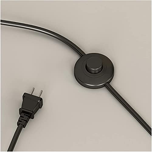 Lámpara de pie orientable con luz de lectura y base de mármol 2