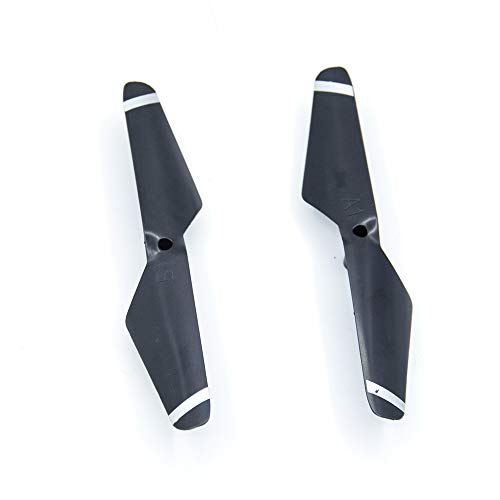 Preisvergleich Produktbild MinAbblie Drohnenpropeller, Geräuscharm und mit Schnellverschluss, Ersatzteile Drone, Schwarz