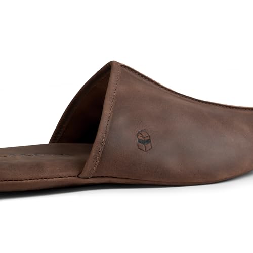 La Leche, Kazakh Style Slippers, Shoes for Home, Indoor House Shoes With Memory Foam, Full Grain Leather, Handmade4