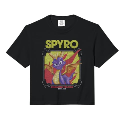 Spyro Reignited Trilogy Vintage Fantasy Dragon Video Game Comfort Colors Crop Top