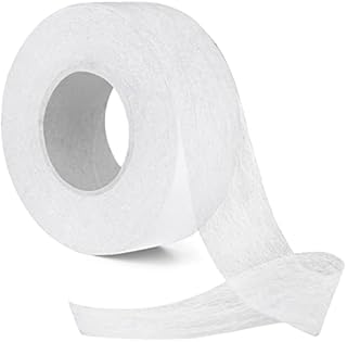 GOTRUST Taśma do zaprasowania, szerokość 70 mm, biała, odporna na pranie, taśma do prasowania, dwustronna taśma do obszycia, do łączenia tkanin, spodni, zasłon, ubrań, XDA8125B002EU