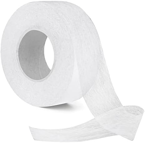 GOTRUST Taśma do zaprasowania, szerokość 70 mm, biała, odporna na pranie, taśma do prasowania, dwustronna taśma do obszycia, do łączenia tkanin, spodni, zasłon, ubrań, XDA8125B002EU