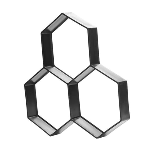 Moule à pavés hexagonal pour réussir un sol en ciment sans maçon - 8