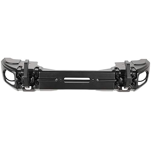 Rugged Ridge 11549.11 Arcus Front Bumper Set, With Tray and Hooks; 07-18 Jeep Wrangler JK/JKU