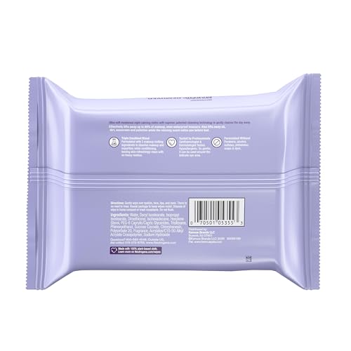 Neutrogena Night Calming Makeup Remover Wipes, 25 ct - image 7