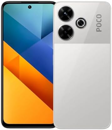 【新品】poco m6 Xiaomi POCO M6 8GB/256GB Silver (Silver) Dual SIM : Amazon