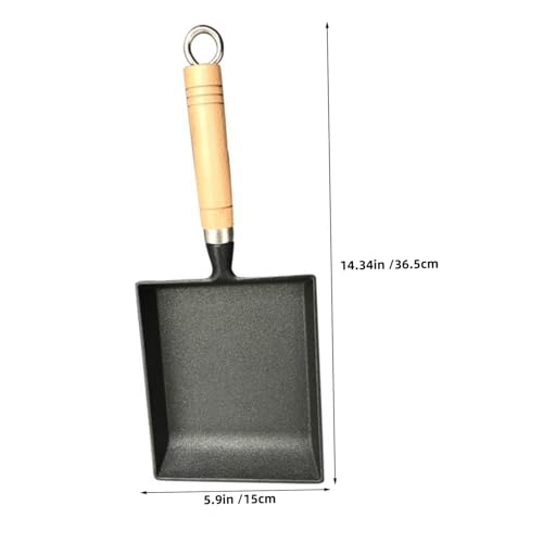 Poêle en fonte carrée tamagoyaki pour réussir vos omelettes sans attacher