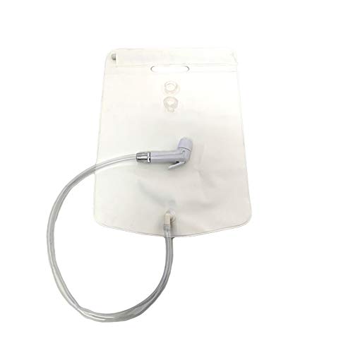 Overhead Shower Water Bag, 2.64 Gallons Bedside Pvc Water Shower Bag For Shampoo Bowl, Compatible With Inflatable Shampoo Basin Or Shampoo Tray, Provides Portable Water To Wash Hair In Bed Or At Basin #TOP4