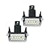 ZLone 2X numéro d'immatriculation de la Plaque d'immatriculation pour Toyota Auris Camry Corolla Esquire Highlander Prius Yaris Corolla Voiture LED White Auto Lamp Plaques d'immatriculation