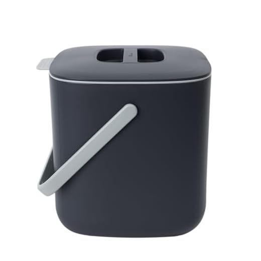 BLUE GINKGO Kitchen Compost Bin [2.6L] – Filter-Free, Odour-Tight Countertop Food Waste