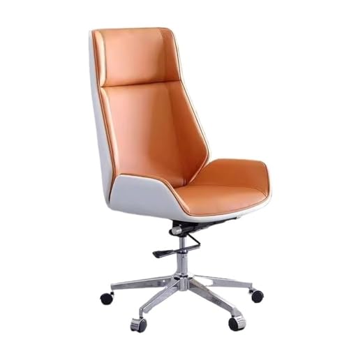 High Back Executive Height Ergonomic Offices Chaires Home Office Desk Chair No Armrest Adjustable Rolling Swivel Task Chairs(Ora