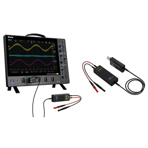 Image of Micsig DP7000 High Voltage Differential Probe Kit, 7000V 100MHz, 3.5ns Rise Time, 100X /1000X Attenuation Rate, Oscilloscope Probe Kit Accessory