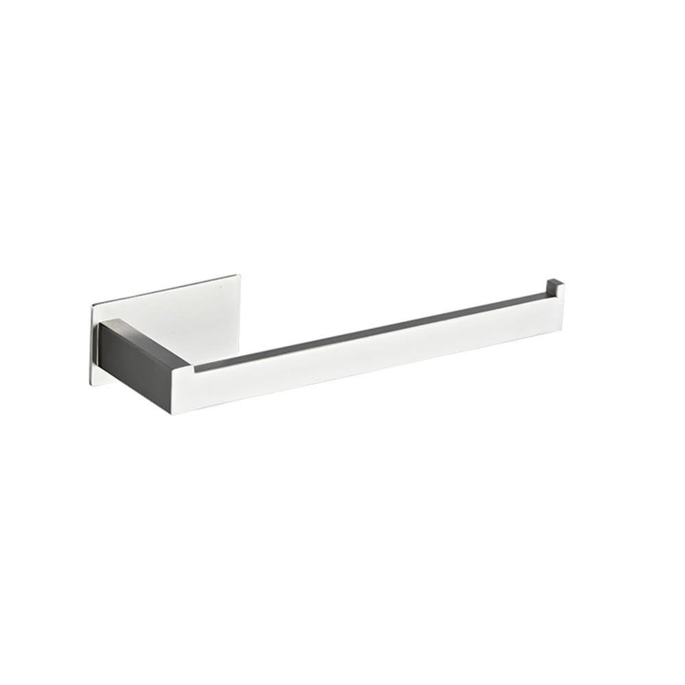 Porte-Serviettes Doré et Accessoires de Salle de Bain Acier Inox sans Clous