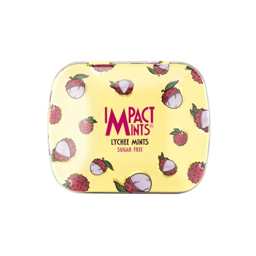 Image of inchIMPACTMINTS inch Sugar Free Lychee Flavour Mints Summer Edition - 14g