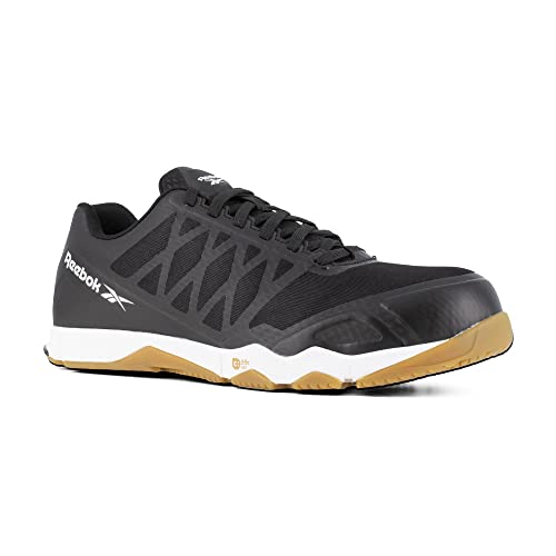 La Mejor review de Zapatos de seguridad economicos comprados en linea. 29 Reebok Work RB4450 Speed TR - Puntera de Seguridad para Hombre, Negro, 4 US