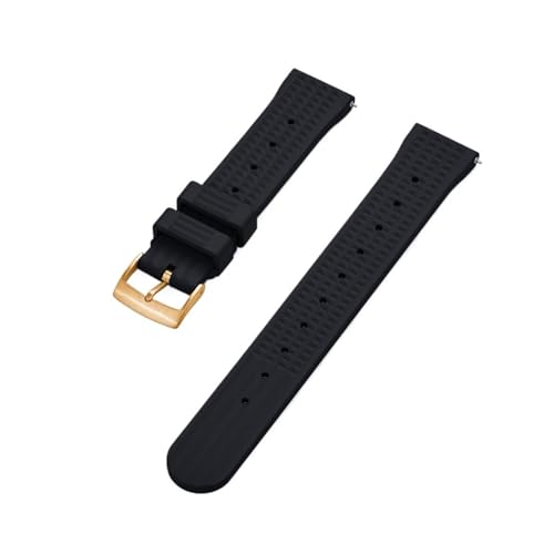 Bracelet de montre en caoutchouc fluoré de qualité supérieure et durable