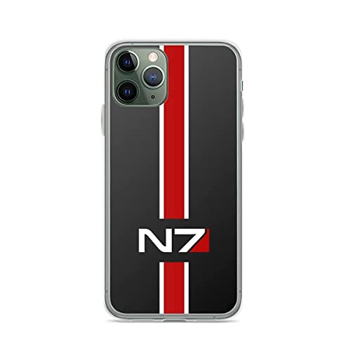 Phone Case N7 Emblem Mass Effect Compatible With Iphone 11 12 13 14 Pro Max 13 Mini Xr Se 2022 X Xs 6 7 8 Plus 4G Samsung S21 S22 Ultra Plus A12 A51 A71 5G Transparent #TOP16
