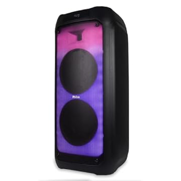 Caixa de Som Amplificada Philco 1350W Bluetooth V5.3 PCX7200 Bivolt