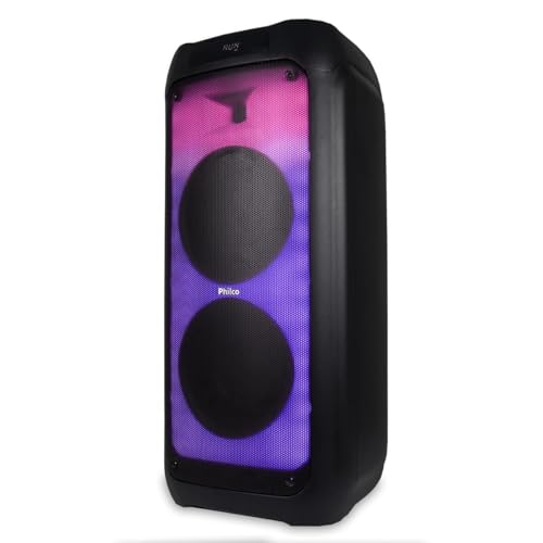 Caixa de Som Amplificada Philco 1350W Bluetooth V5.3 PCX7200 Bivolt