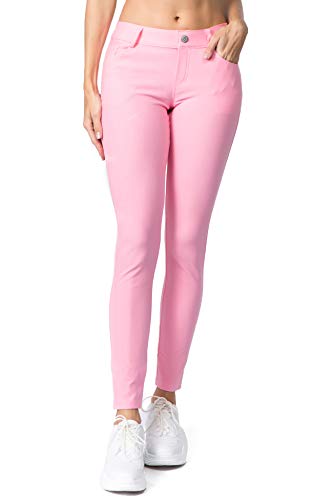 Image of YELETE Women's Basic Five Pocket Stretch Jegging Tights Pants