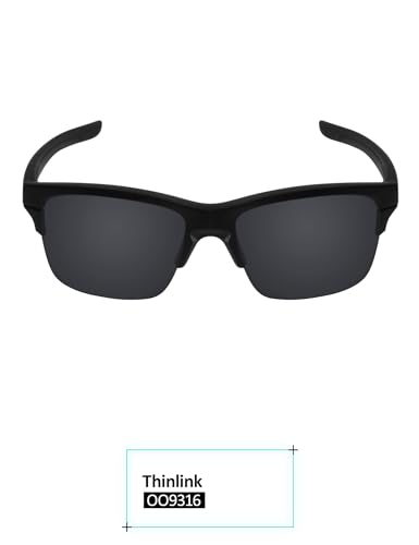Image of Galvanic Replacement Lenses for Oakley Thinlink OO9316 | Thinlink Asian Fit(AF) OO9317 Sunglasses - Multiple Choices