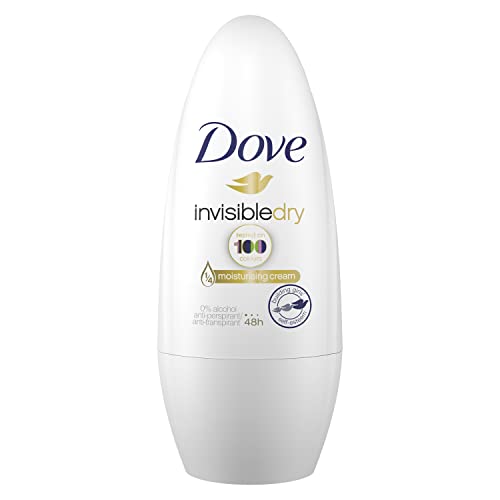 Dove Invisible Dry Roll-On Deodorant Antiperspirant Pack of 3 x 50 ml
