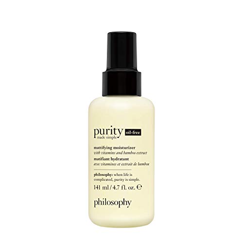 philosophy purity made simple oil free mattifying moisturizer, 4.7 oz