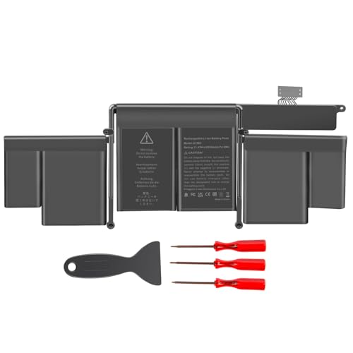 Image of ASUNCELL A1502 A1582 Laptop Battery for MacBook Pro 13 inch Retina [ Early 2015, Mid 2014, Late 2013] A1493 11.42V 74.9Wh