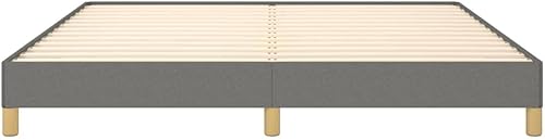 Miniatura 6 de Marco de cama gris oscuro, marco de cama grande de hotel, marco de cama grande princesa, base de cama tamaño King, Camas para Niñas, muebles de