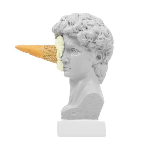 Escultura Decorativa David Helado Roto miniatura 4