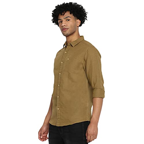 Image of Wrangler White Striped Regular Fit Shirt