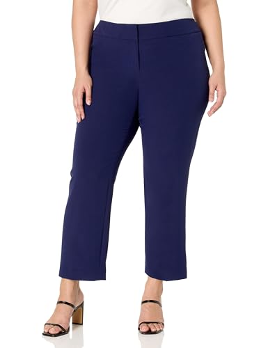 Kasper Women's Petite Stretch Slim-Leg Pant