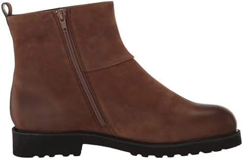 David Tate Women's Damila Mid Calf Boot, Brown Nubuck Leather, 10.5 X-Wide | Image 5