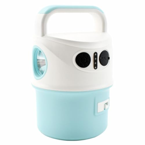 Luz de campamento LED LED LECHA ALTERAULA CAMPING CAMPING CON LUCES DE CARDERA Y MANEJA Lámpara de emergencia de campamento multifuncional para la fiesta