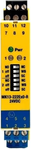Amplificateur de commutation sécurisé MK13-222EX0-R pour stabiliser les signaux d'entrée 24 V CC
