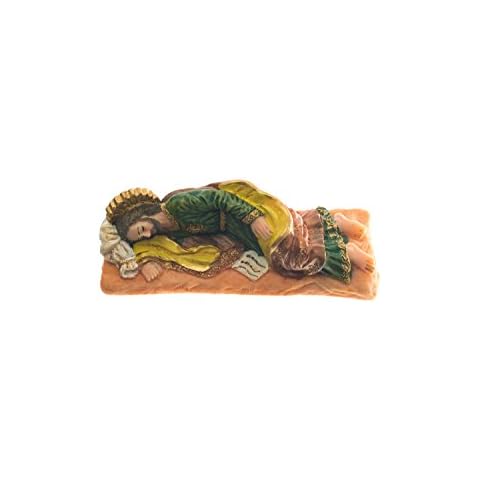 Angelitos de Mexico Handmade Small Sleeping Saint Joseph Statue Unique San Jose Acostado Home Sale Joseph Cover