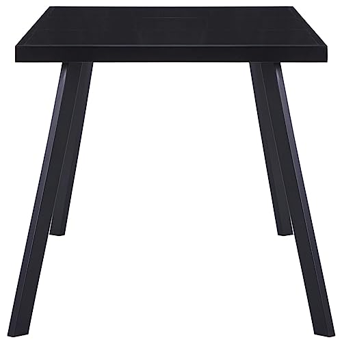 Table à manger noire peu encombrante et multifonction pour optimiser votre espace - 4