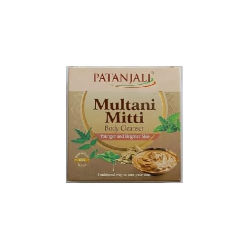 Patanjali Multani Mitti Body Soap - 75g Each, Pack Of 3 Bars - Clay Based Skin Care