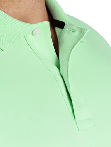 Image of Nautica Men's Classic Fit Short Sleeve Dual Tipped Collar Polo Shirt