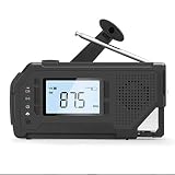 Radio de alerta meteorolgica potente: la radio de alerta del clima de emergencia recibir dependientemente de los pronsticos meteorolgicos de emergencia y las transmisiones de noticias de emergencia de NOAA. Esta radio NOAA est especialmente diseada para las necesidades de emergencia. Reciba advertencias de emergencia a tiempo para varios eventos climticos que amenazan la vida, como los huracanes, y otros desastres meteorolgicos, y hacen que los preparativos de antemano.