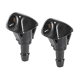 Gorniloxam Windshield Washer Nozzles, Replacement for Honda acura civic 87-95 for CRV 96-11 for accord 03-08, Replaces OE: 76810-SWA-E01(2PCS)