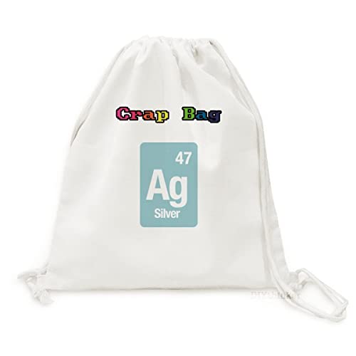 Rucksack Canvas argent science sac à dos léger voyage et loisirs