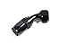 Fragola 224511-BL Black Hose Fitting 10 45 Deg to 12 Hose