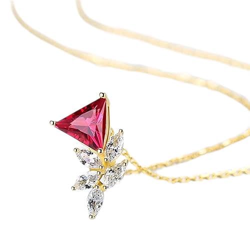Bijoux Fins sans Ternissement : Collier Pendentif Pierre Précieuse pour Femmes