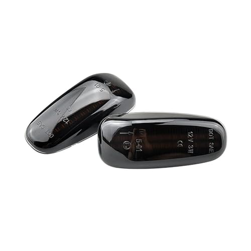 Clignotant dynamique LED pour Mercedes Benz Classe E W124 A124 C124 feux défilants noir fumé