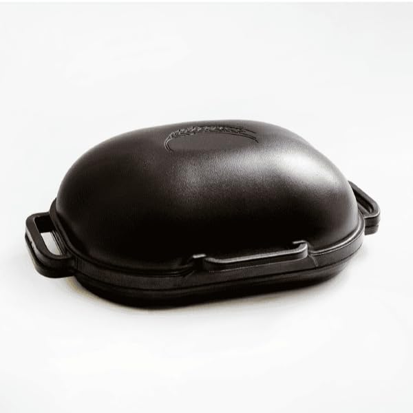 Challenger Bread Pan Cast Iron Loaf Pan with Lid for Artisan...