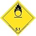 Oxidizer Label, International, Vinyl