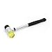 Aexit Black Textured Hammers Grip Head Damage Metal Mallet Hammer Claw Hammers Hardware Tool