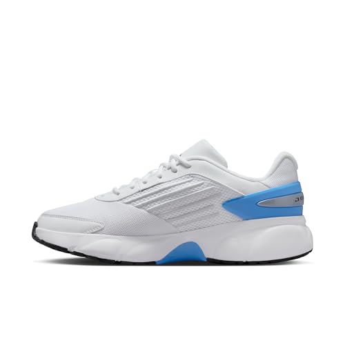 Image of Nike Mens Jordan Trunner Flow White /Black-University Blue Basic /Active Shoes UK 11